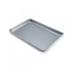 Chicago Metallic Commercial II 전통적 무코팅 트루 젤리 롤 팬, 젤리 롤, 쿠키, 피자, 원팬 식사 등 만들기, 15인치 x 10인치