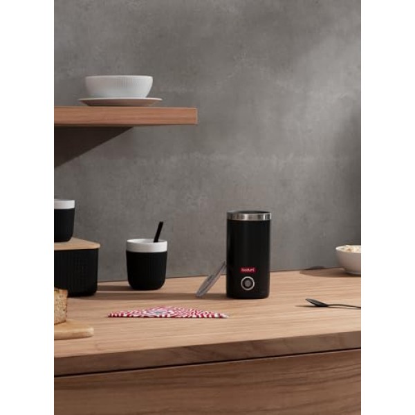 Bodum Bistro 전기 우유 거품기, 10온스, 블랙
