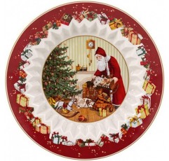 Villeroy & Boch 14-8332-3634 페이스트리 접시, 도자기, 다채로운, 25X25X4,5CM