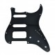 Dopro 11홀 Strat HSS 기타 픽가드 2스크류 험버킹 픽업 마운트(미국 FD Stratocaster Black 3 Ply용)