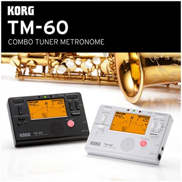 Korg TM60BK 튜너 메트로놈, 블랙