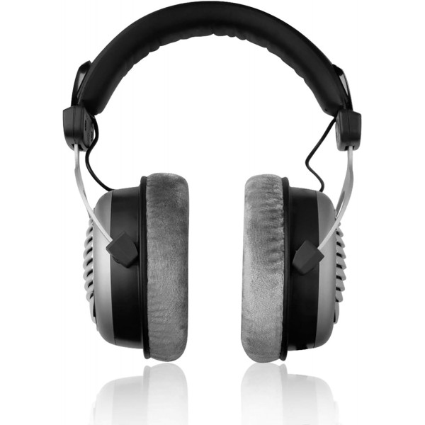 DT440, DT660, DT770, DT860, DT990, DT990PRO, Grado SR(블랙/링클 스킨)과 호환되는 스냅/교체 헤드밴드가 있는 Geekria 헤드밴드 컴포트 쿠션
