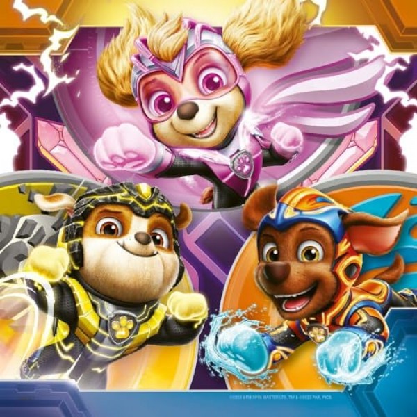 Ravensburger 어린이 퍼즐 05708 - PAW Patrol: The Mighty Movie - 5세 이상 어린이를 위한 3 x 49 조각 Paw Patrol 퍼즐