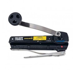 Klein Tools 53725 아머드 및 BX 케이블 커터, 최대 3/8인치 아머드 케이블 절단-BX-AC-MC-MCAP-그린필드, 보관 및 추가 블레이드 포함