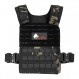 WOLF TACTICAL 남성용 퀵 릴리스 가중 조끼 운동 조끼, 근력 훈련 무게 조끼 가중 조끼 남성용