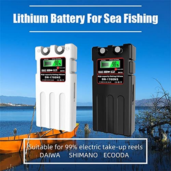 전기 낚시 릴 리튬 배터리 14.8V14Ah Daiwa Tanacom 1000 750 500 Seaborg 500MJ Leobritz Shimano Play BeastMaster ForceMaster.