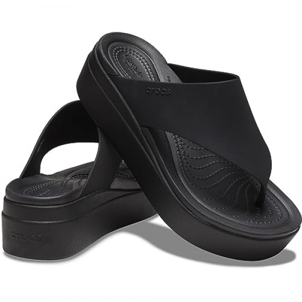 Crocs 여성용 브루클린 플랫폼 플립플롭