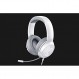 Razer Kraken X Mercury - 게임용 헤드셋(PC, Mac, Xbox One, PS4 및 Switch용 초경량 게임용 헤드폰, 헤드밴드 패딩, 7.1 서라운드 사운드) 화이트