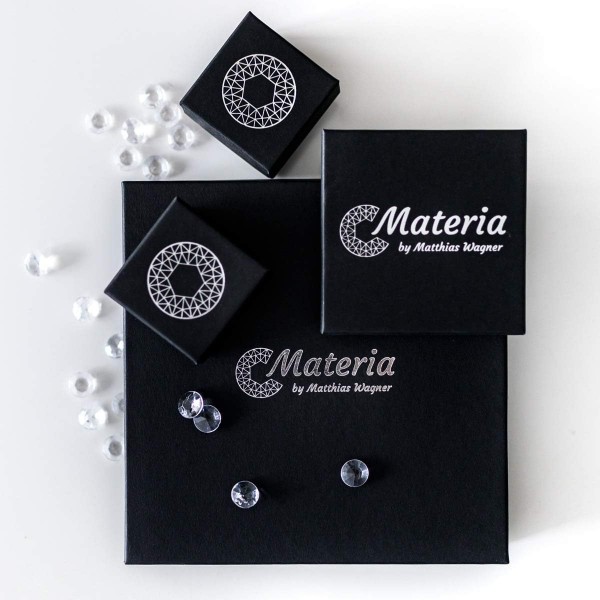 Materia 925 스털링 실버 크로스 펜던트 Jesus Seidenmattiert Inri 조각/로듐 도금 목걸이 # Ka-9