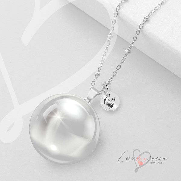 Lovemycocca Call Pregnancy Angels, 미래의 엄마를 위한 임산부 목걸이, 천사의 부름, 특별한 친구 선물 아이디어에 적합
