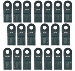 20 x TopsTools WX35F_20 Rockwell F30 F50 F80 Sonicrafter AEG Ryobi Worx Multitool 멀티 도구 액세서리 용 OMT 미세 치아 블레이드