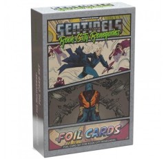 게임보다 뛰어남: 다중우주의 감시자: Definitive Edition - Rook City Renegades Foil Pack 2 - 슈퍼 히어로 보드 게임 액세서리