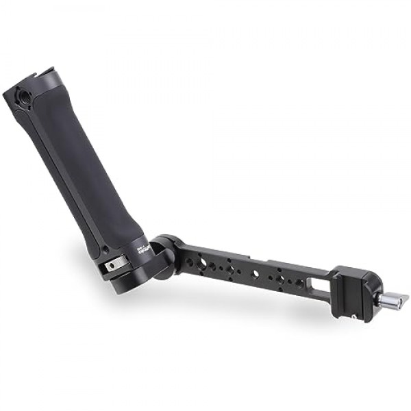 LEFTFOTO 짐벌 조정 가능한 실리콘 슬링 손잡이 + 안정기 핸들 확장 브래킷 키트, DJI RS2/ RS3 PRO/ RS3 Mini/ZHIYUN WEEBILL-S 짐벌 안정기, NATO 클램프 포함