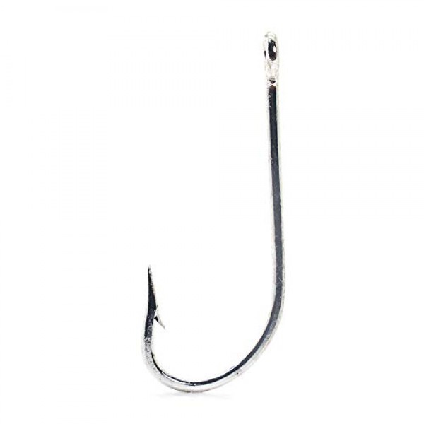 Mustad 3407SSD 클래식 O'Shaughnessy 2 초강력 단조 듀라틴 후크(100팩), 사이즈 3/0