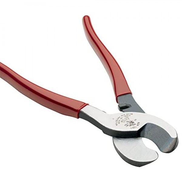 Klein Tools 63050 케이블 커터, 미국산, 알루미늄, 구리 및 통신 케이블용 고강도 커터