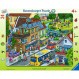 RAVENSBURGER PUZZLE 05245 Ravensburger Green City-검색 게임이 포함된 4세 어린이를 위한 24피스 프레임 퍼즐