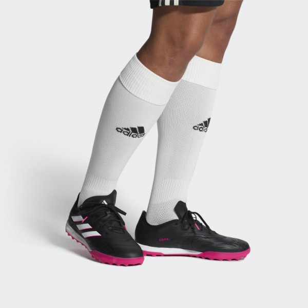 아디다스 남성 Tf Copa Pure.1 잔디 축구화, 블랙, 사이즈 12