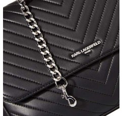 KARL LAGERFELD 여성용 샬롯 탑 핸들 사첼 숄더백