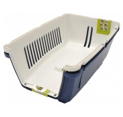 MP Bergamo 02539 Vision Classic Cat and Pet Carrier 60cm 블루 나이트 블루 L
