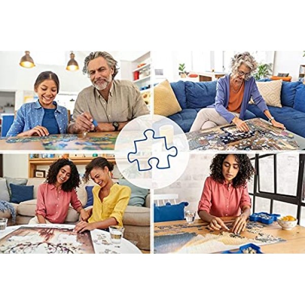 Ravensburger Circle of Colors: Ocean 성인을 위한 500피스 원형 직소 퍼즐 - 17170 - 모든 조각은 독특하며 Softclick 기술로 조각이 완벽하게 맞습니다.