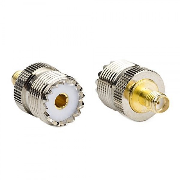 Eagles 2pcs SMA 암-UHF 암 SO-239 SO239 커넥터, Baofeng UV5R 및 GT3-TP 라디오 용 RF 동축 어댑터 PL259-기지국 안테나