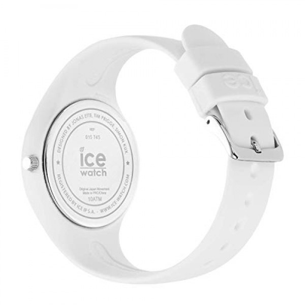Ice-Watch - ICE sunset Turquoise - 실리콘 스트랩이 포함된 화이트 여성용 시계 - 015745(소형)