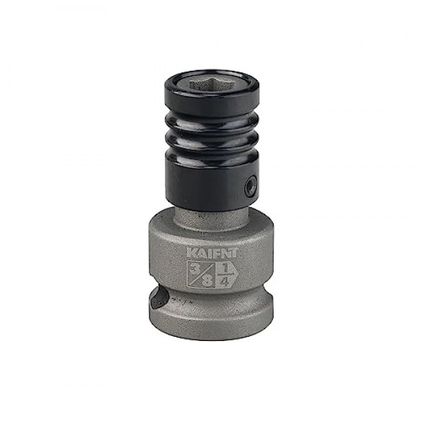 K352-006 3/8인치 드라이브 - 1/4인치 육각 비트 홀더 소켓, 3/8