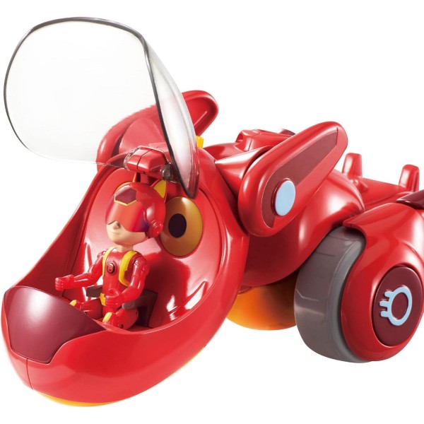 Giochi Preziosi Petronix Defender - 기능이 있는 강아지 20cm 및 그림 7cm, 액션 피규어 20cm, 3세 이상 어린이를 위한 변형 가능한 슈퍼 히어로