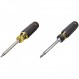 Klein Tools 32305 멀티 비트 래칫 드라이버 및 32307 멀티 비트 변조 방지 드라이버, Torx, Hex, Torq 및 스패너 비트가 포함된 27-in-1 도구(1/4인치 너트 드라이버 포함)