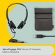 Jabra Engage 50 II 유선 스테레오 헤드셋, 3-Mic 잡음 제거 기술 및 USB-A 케이블, 초경량 - Zoom & Unify와 같은 모든 주요 UC 플랫폼과 호환 가능 - 블랙 USB-A 스테레오 UC