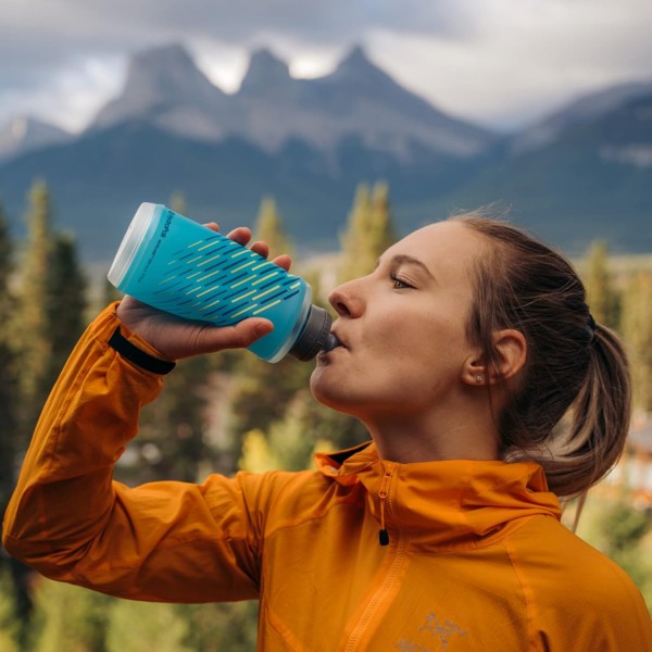 KATADYN HYDR 유연한 병 SKYFLASK 500ml 파란색, Malibu Blue 500ml Malibu Blue