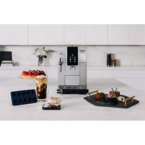 De'Longhi Dinamica ECAM35025SB TrueBrew Over Ice™ 전자동 커피 및 에스프레소 머신 & Dinamica ECAM35025SB TrueBrew Over Ice™ 전자동 커피 및 에스프레소 머신