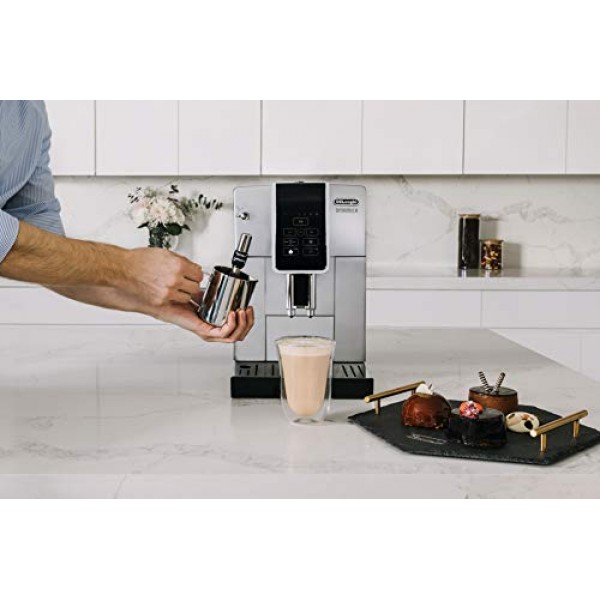 De'Longhi Dinamica ECAM35025SB TrueBrew Over Ice™ 전자동 커피 및 에스프레소 머신 & Dinamica ECAM35025SB TrueBrew Over Ice™ 전자동 커피 및 에스프레소 머신