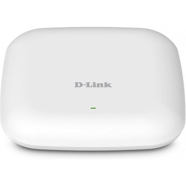 D-Link DAP-2610 실내 PoE WiFi AC1300 Wave2 MU-MIMO 듀얼 밴드 액세스 포인트(최대 1300Mbps 결합, 100/1000Mbps 기가비트 포트, IEEE 802.3af PoE, WPA2 Enterprise, RADIUS, Nuclias Connect 포함)