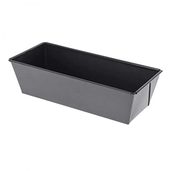 de Buyer 직사각형 붙지 않는 케이크/빵 틀 - 10인치 - 전통적인 케이크 및 빵에 적합 - 사용하기 쉽고 깨끗함 - PFOA 없음