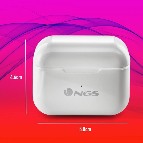 NGS Auriculares ARTICABLOOMBLACK 무선 블랙 ARTICA BLOOM WHITE