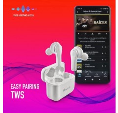 NGS Auriculares ARTICABLOOMBLACK 무선 블랙 ARTICA BLOOM WHITE