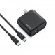 Nekteck 65W USB C 충전기 GaN II(6.6피트 케이블 포함), PD 3.0 PPS [USB-IF 인증] iPhone15, MacBook Air/Pro, iPad Air/Pro, Galaxy S21/S20 등과 호환되는 고속 접이식 소형 USB C 벽면 충전기