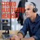 Plantronics - Voyager 4220UC USB-C 헤드셋(Poly) - 붐 마이크 및 잡음 제거 기능이 있는 스테레오 Bluetooth 헤드폰 - PC, Mac 및 휴대폰에 연결 - Teams, Zoom 등과 호환 블랙