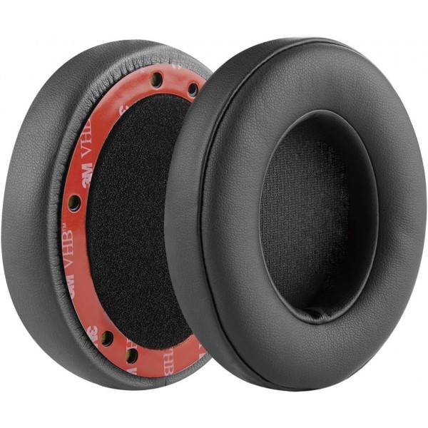 Beats Studio 3(A1914), Studio 3.0 무선 헤드폰 이어 패드, 헤드셋 이어 패드, 이어컵 커버 수리 부품(섀도우 그레이)용 Geekria QuickFit 교체용 이어 패드