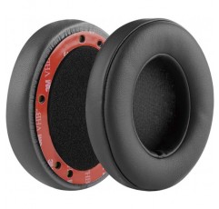 Beats Studio 3(A1914), Studio 3.0 무선 헤드폰 이어 패드, 헤드셋 이어 패드, 이어컵 커버 수리 부품(섀도우 그레이)용 Geekria QuickFit 교체용 이어 패드