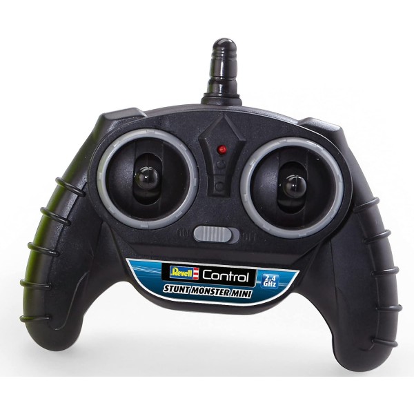 Revell Control RC Stunt Monster Mini 1080 I 6세 이상의 어린이에게 권장 I 멋진 뒤집기 및 회전 제공 I 최적의 성능을 위한 전륜 구동 I 멋진 조명 효과를 위한 LED 휠 미니 몬스터