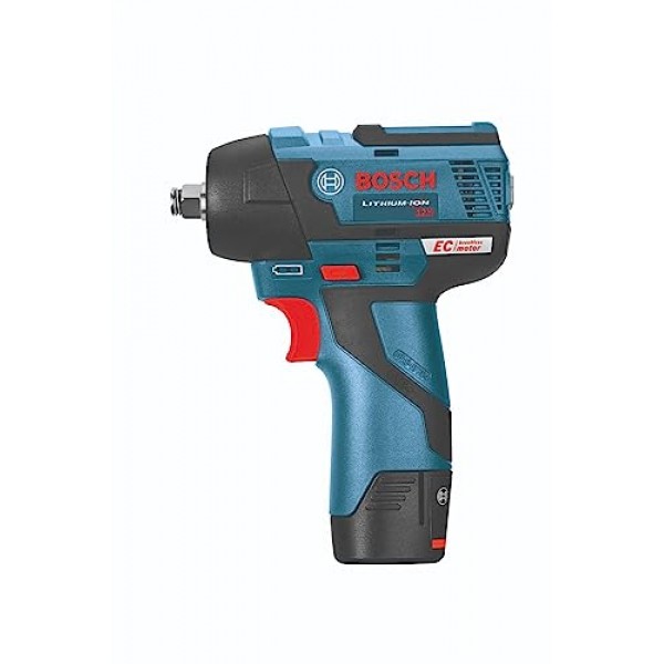 BOSCH PS82-02 12V 최대 EC 브러시리스 3/8인치 임팩트 렌치 키트