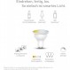 Müller-Licht Tint LED Reflector GU10 White 앱을 통해 Alexa 및 Google Home과 호환 가능 제어 가능(이동 중), 밝기 조절 가능(2700 - 6500K 플라스틱 5.1 W, Crystal Heart Measures 5 x 5 x 5.4 