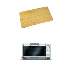 Breville BOV650CB BOV650XL 컴팩트 스마트 오븐과 함께 사용하기 위한 대나무 도마 Element IQ가 포함된 Breville BOV450XL 미니 스마트 오븐 포함