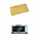 Breville BOV650CB BOV650XL 컴팩트 스마트 오븐과 함께 사용하기 위한 대나무 도마 Element IQ가 포함된 Breville BOV450XL 미니 스마트 오븐 포함