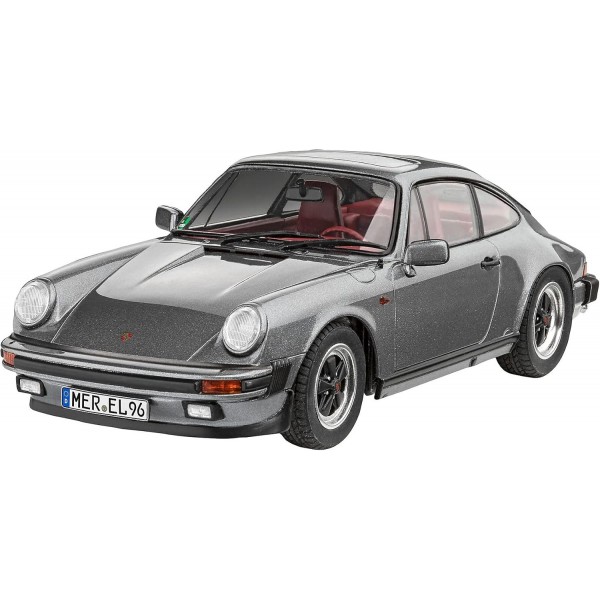 Revell 07688 Porsche 911 G Model Coupé, 초보자를 위한 오리지널 모델 키트에 충실한 1:24 17.9 cm 스케일로 직접 조립할 수 있는 모델 자동차, 도색
