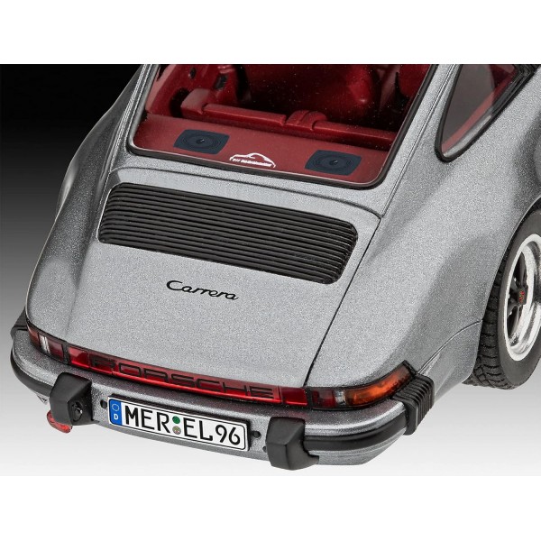 Revell 07688 Porsche 911 G Model Coupé, 초보자를 위한 오리지널 모델 키트에 충실한 1:24 17.9 cm 스케일로 직접 조립할 수 있는 모델 자동차, 도색