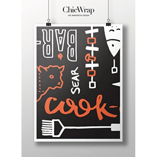 ChicWrap BBQ 그릴 리필 가능 포일 디스펜서 - 12