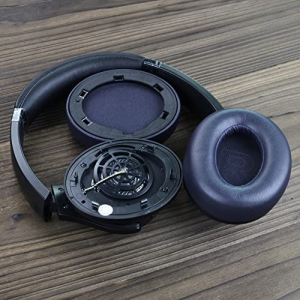 Anker Soundcore Life Q20 / Q20 BT 헤드폰용 교체용 이어패드 쿠션 귀마개(보라색 파란색)
